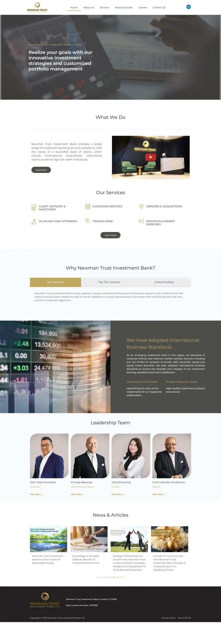 Newman-Trust-Investment-Bank-Investment-Bank