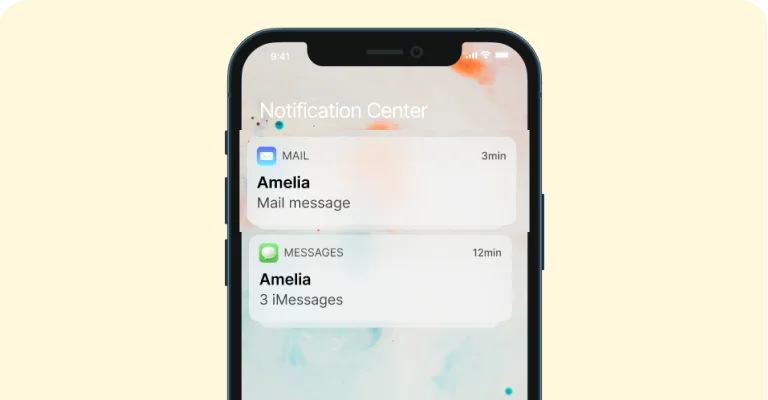 Automated notifications and reminders yellow Automated notifications and reminders yellow