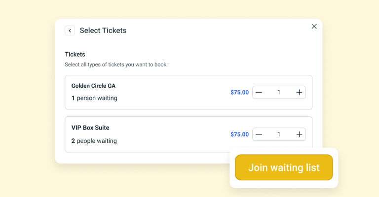 Event Waiting List 1 Event Waiting List 1