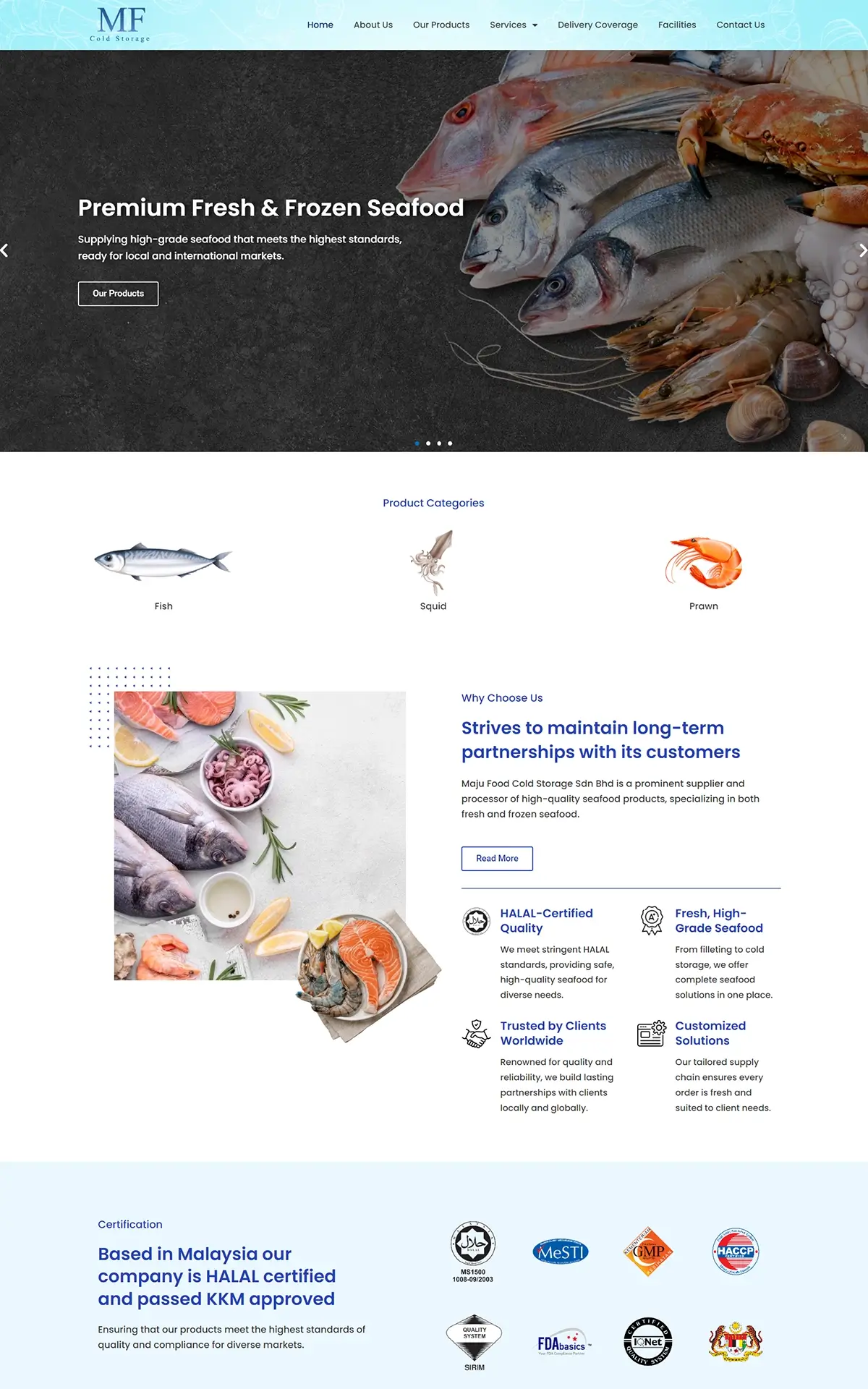 Maju Food Cold Storage