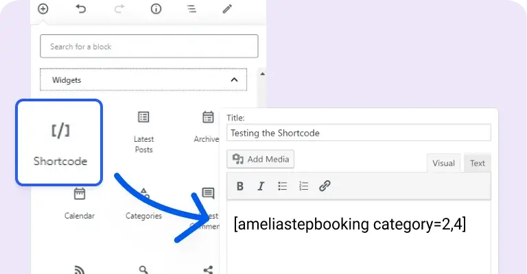 Multiple selections in shortcode purple Multiple selections in shortcode purple
