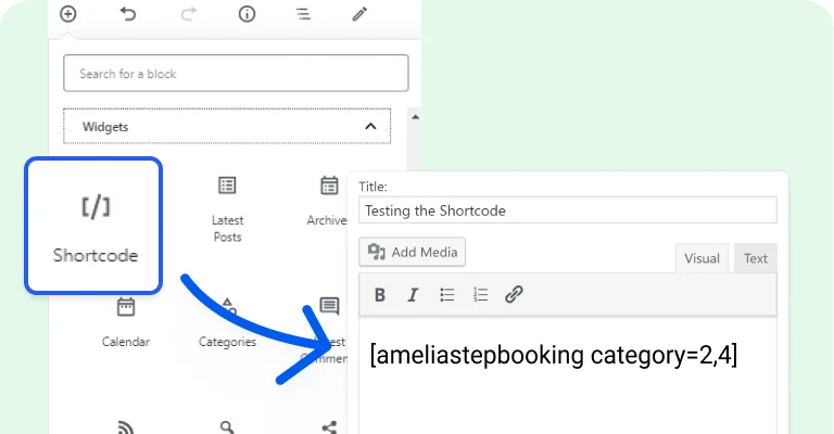 Multiple selections in shortcode Multiple selections in shortcode