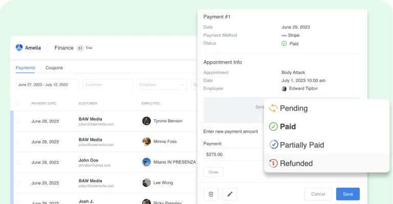 Refund option Refund option