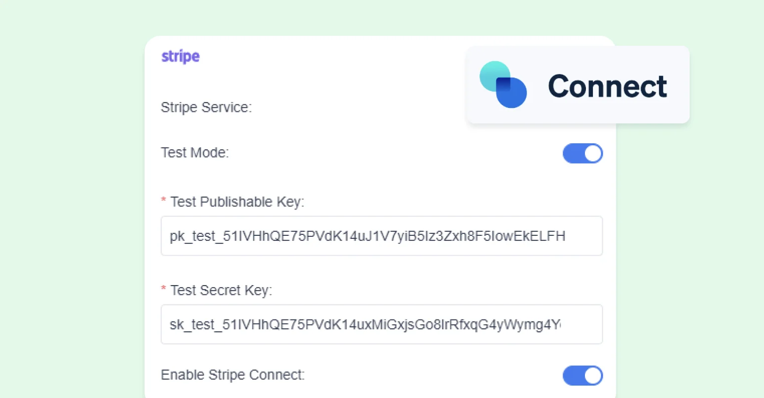 Stripe Connect Integration Stripe Connect Integration