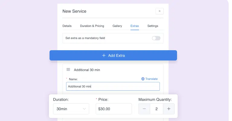 Support for Service Support for Service