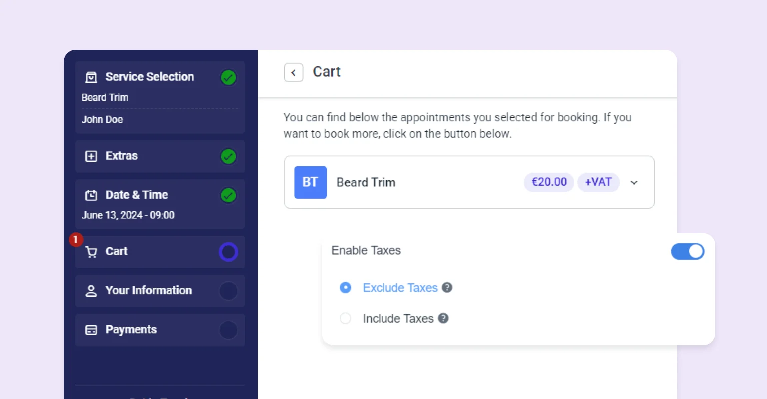 Tax feature purple Tax feature purple