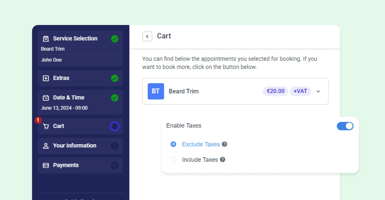 Tax feature Tax feature